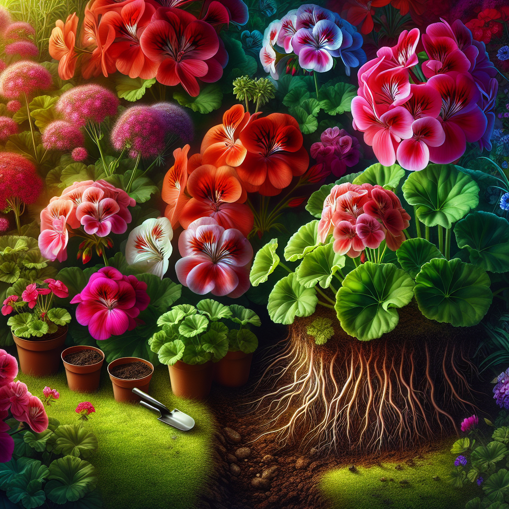 Easy to Grow Geranium Seeds for Vibrant Garden Color: A Guide  