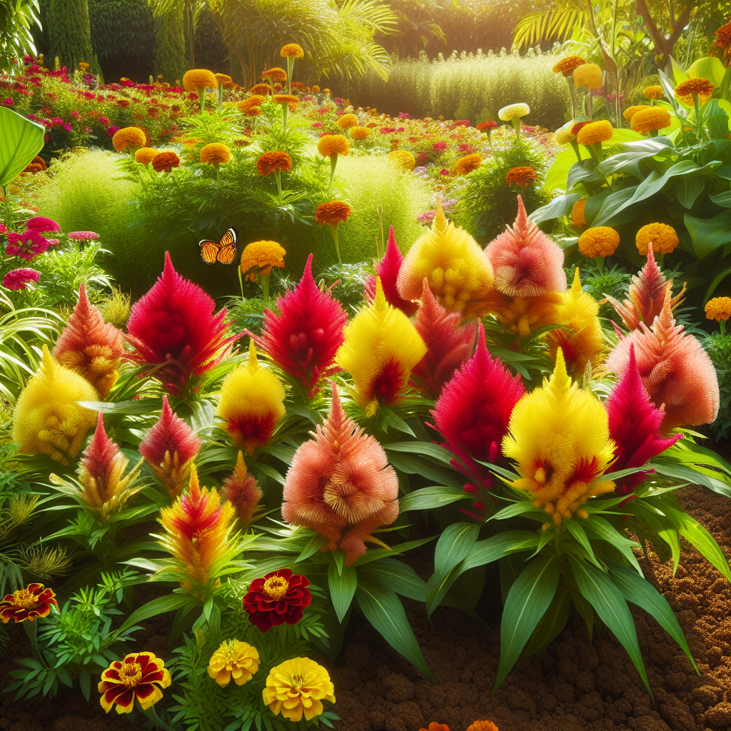 Best Planting Tips for Cockscomb Flowers in Sunny Gardens  
