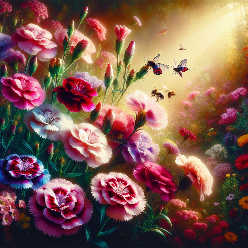The Allure of Dianthus: A Guide to Their Stunning Color Palette  