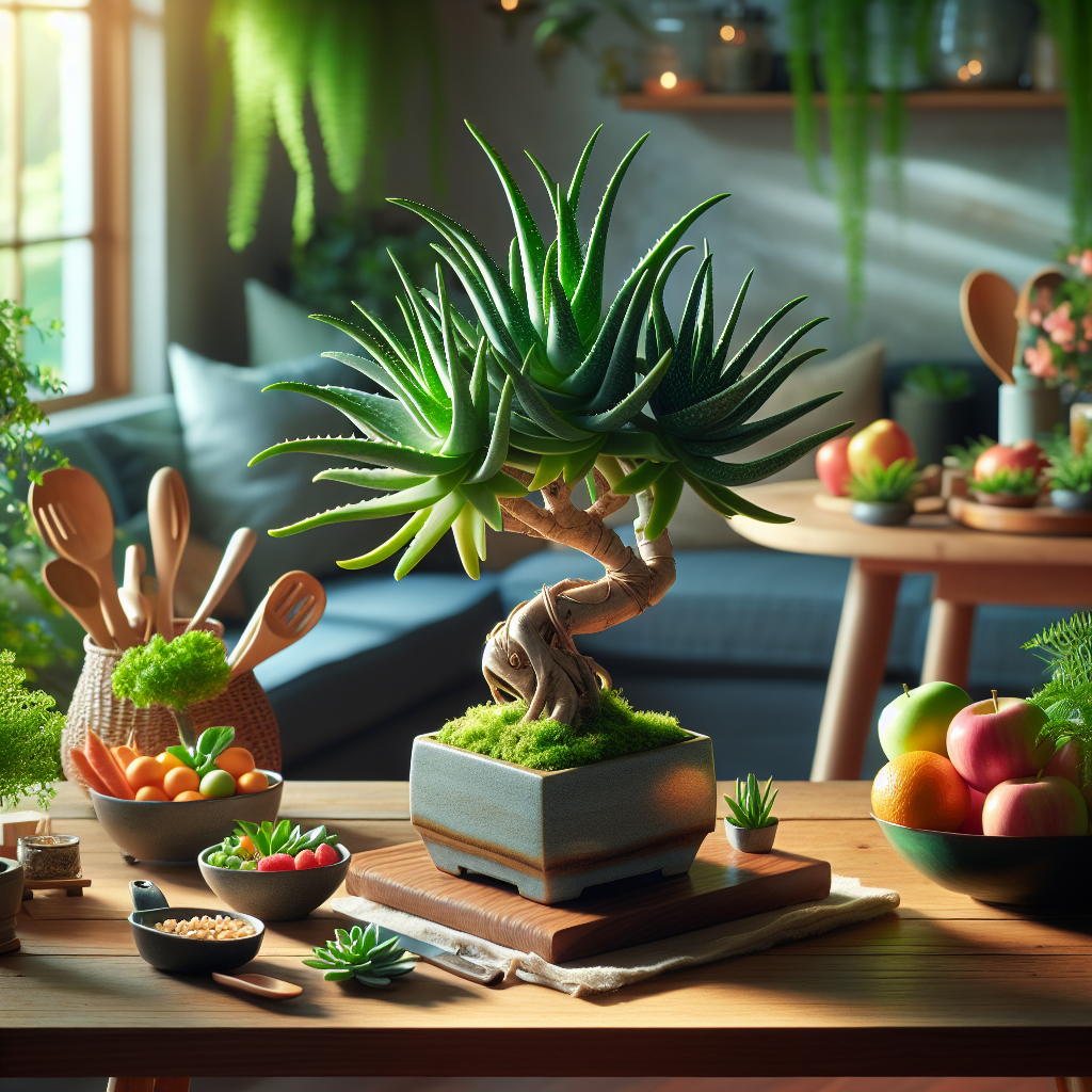 Exploring the Edible Properties of Aloe Vera: Growing Your Own Bonsai  