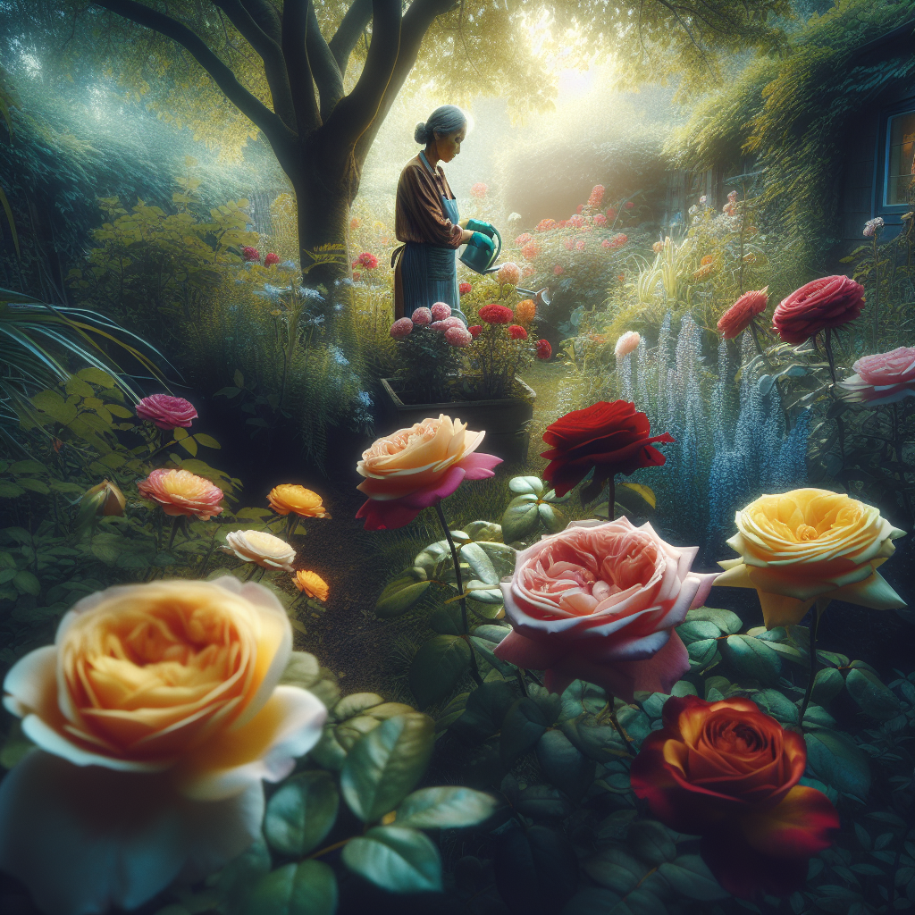 The Therapeutic Benefits of Gardening with Rose Bushes  