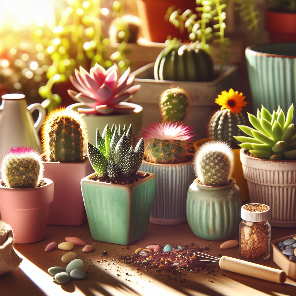 Essential Tips on How to Grow Resilient Mini Succulents and Cacti from Seeds  