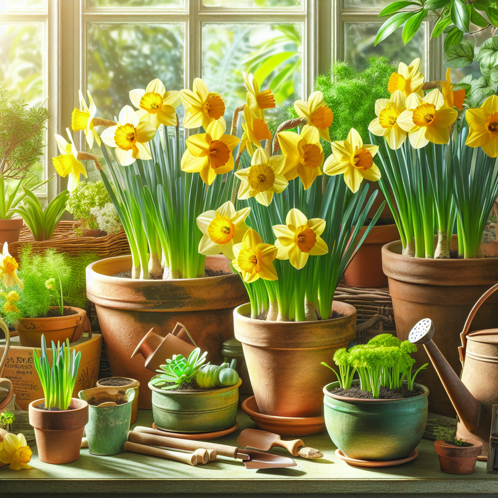 Easy Care Tips for Blooming Daffodils in Pots: Keeping Your Flowers Thriving  