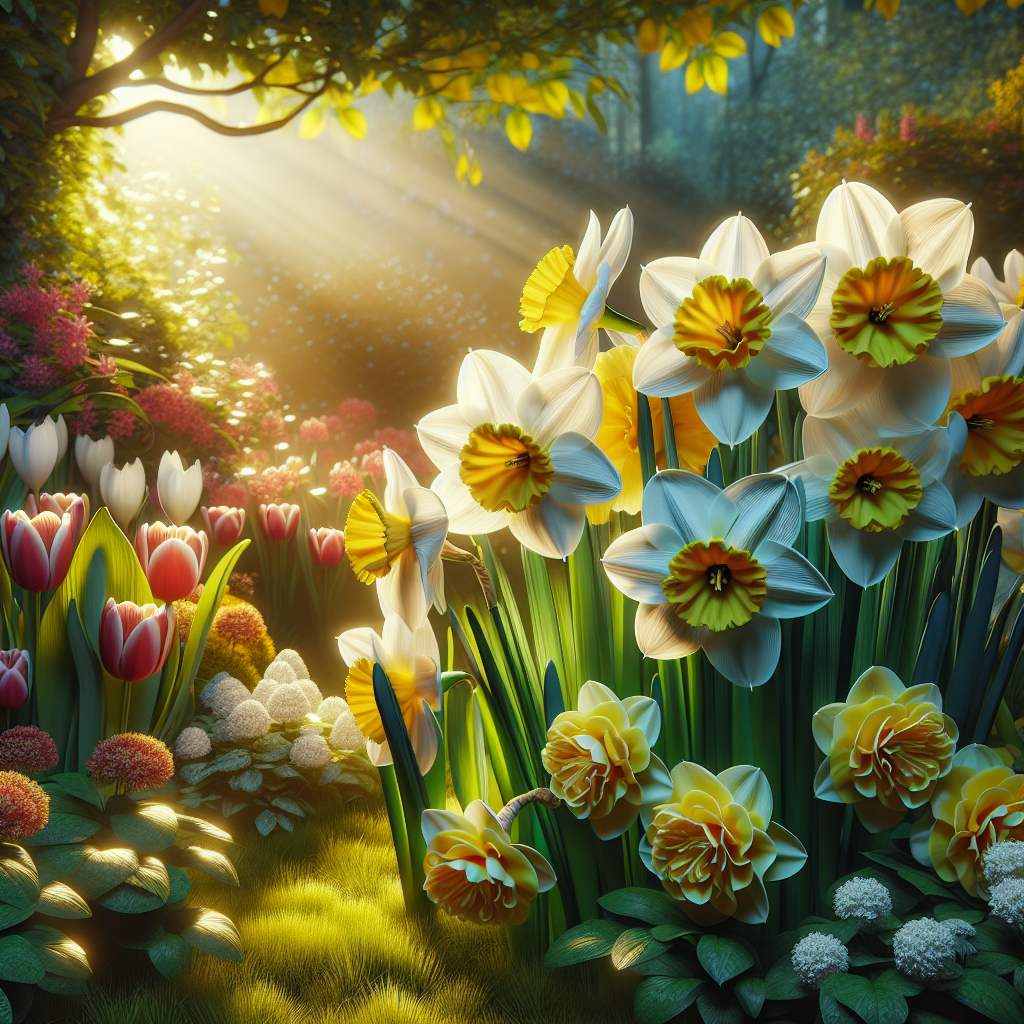 Exploring the Seasonal Beauty of Blooming Narcissus in Different Environments