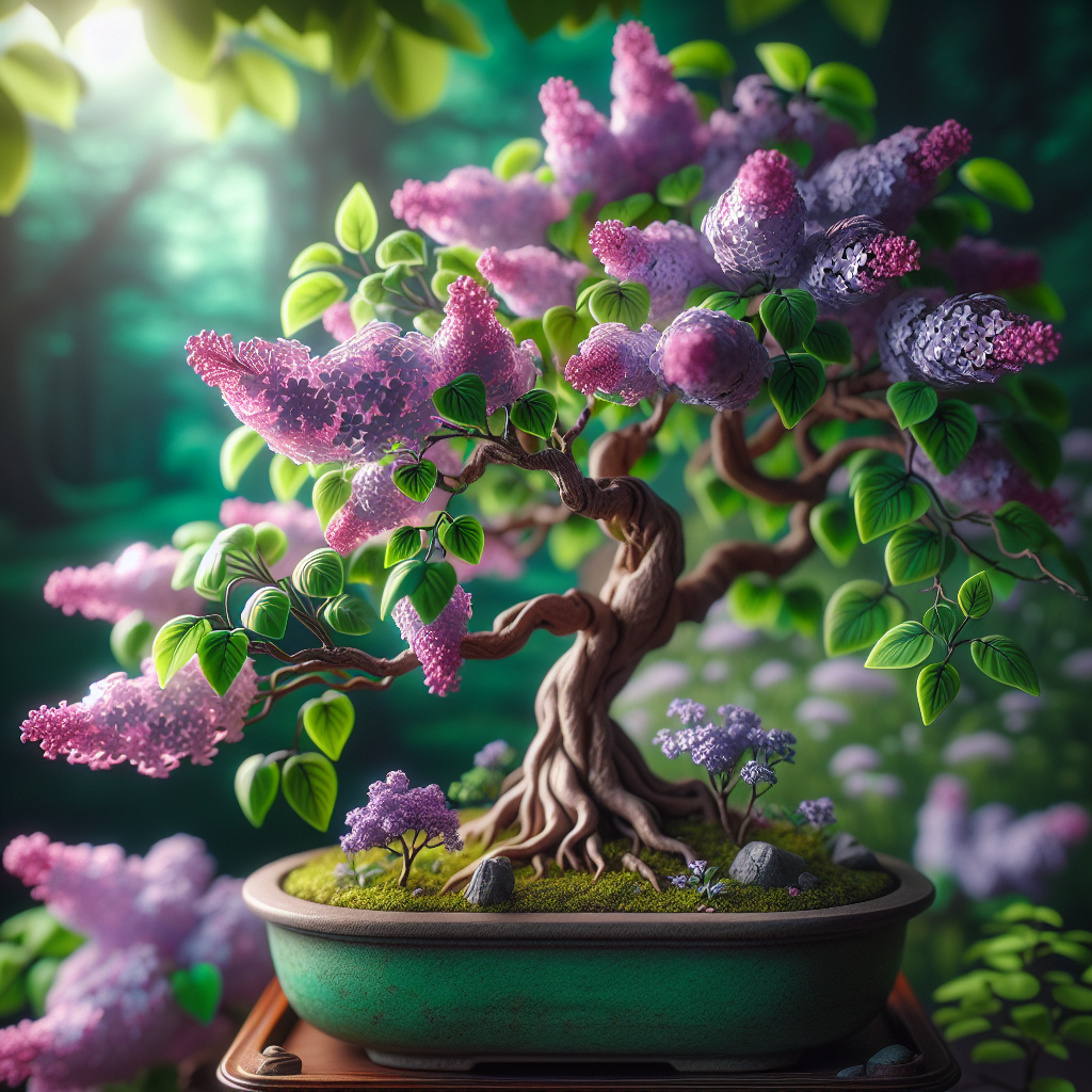 How to Grow Bonsai Lilac from Clove Flower Seeds: A Step-by-Step Guide  