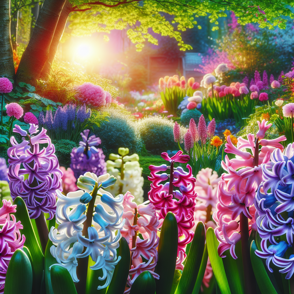 Creating a Stunning Garden Display with Hyacinthus Orientalis  