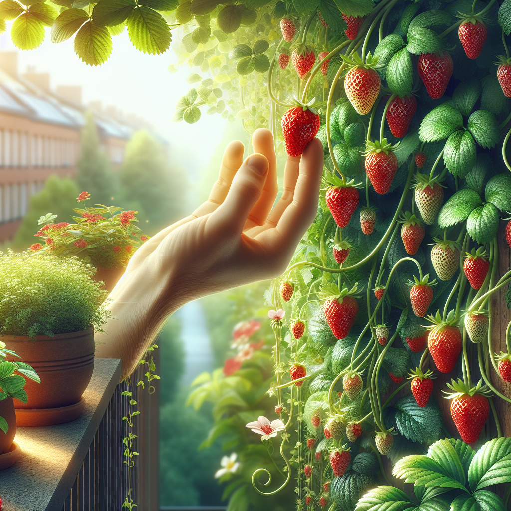 Easy-to-Grow Fruit Plants for Beginners: Enjoying Homegrown Strawberries  