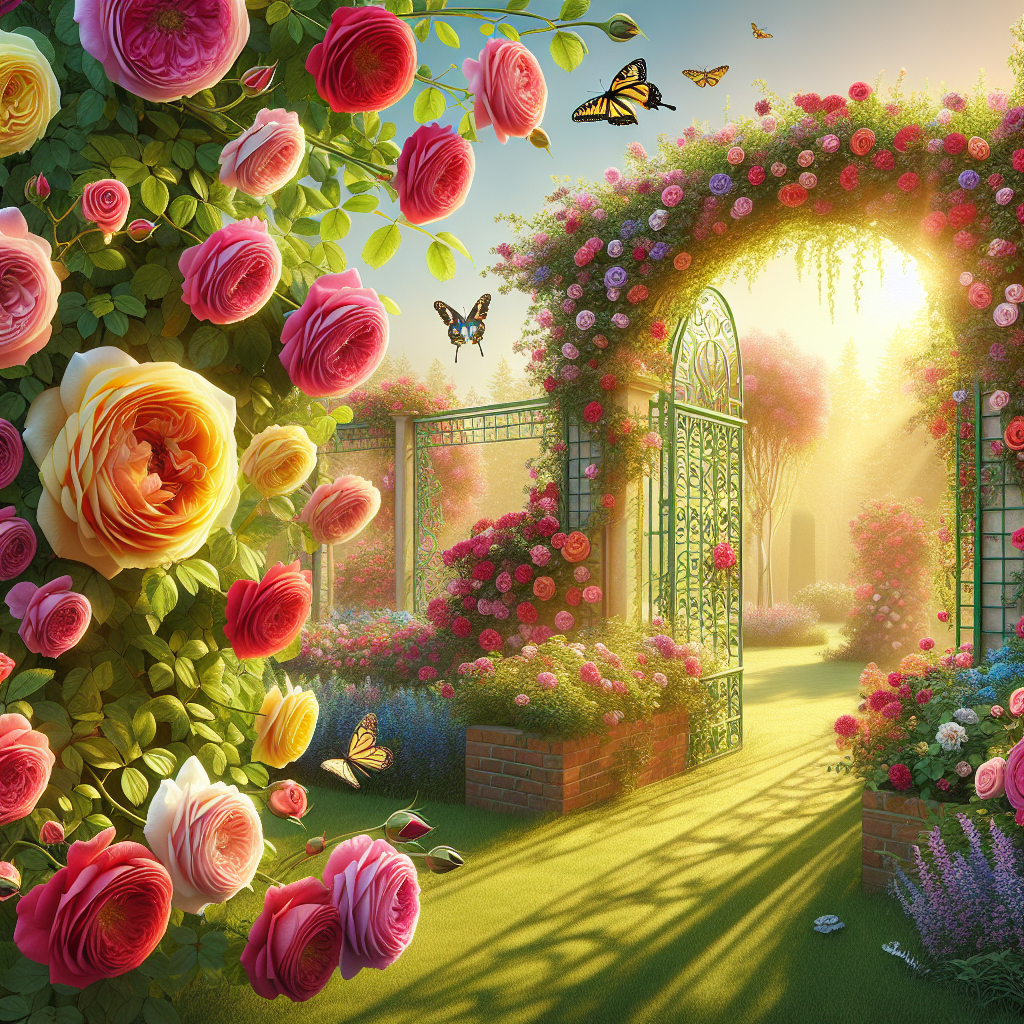 The Benefits of Incorporating Climbing Roses into Your Outdoor Spaces