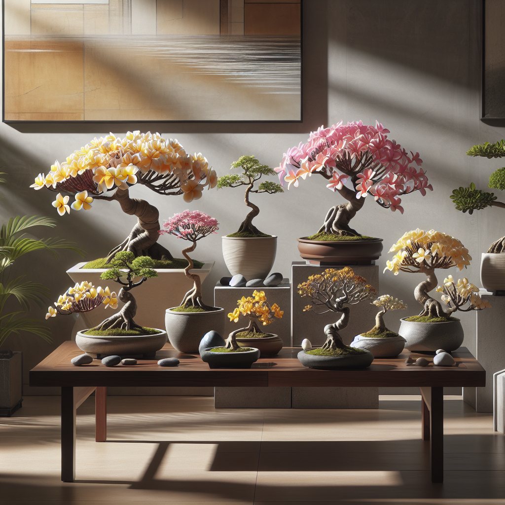 The Benefits of Nurturing Your Own Plumeria Bonsai Collection: A Path to Serenity
