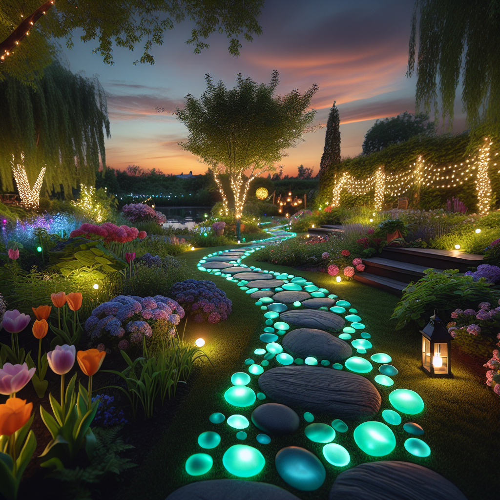 Discover the Benefits of Glow-in-the-Dark Stones for Garden Safety and Aesthetics  
