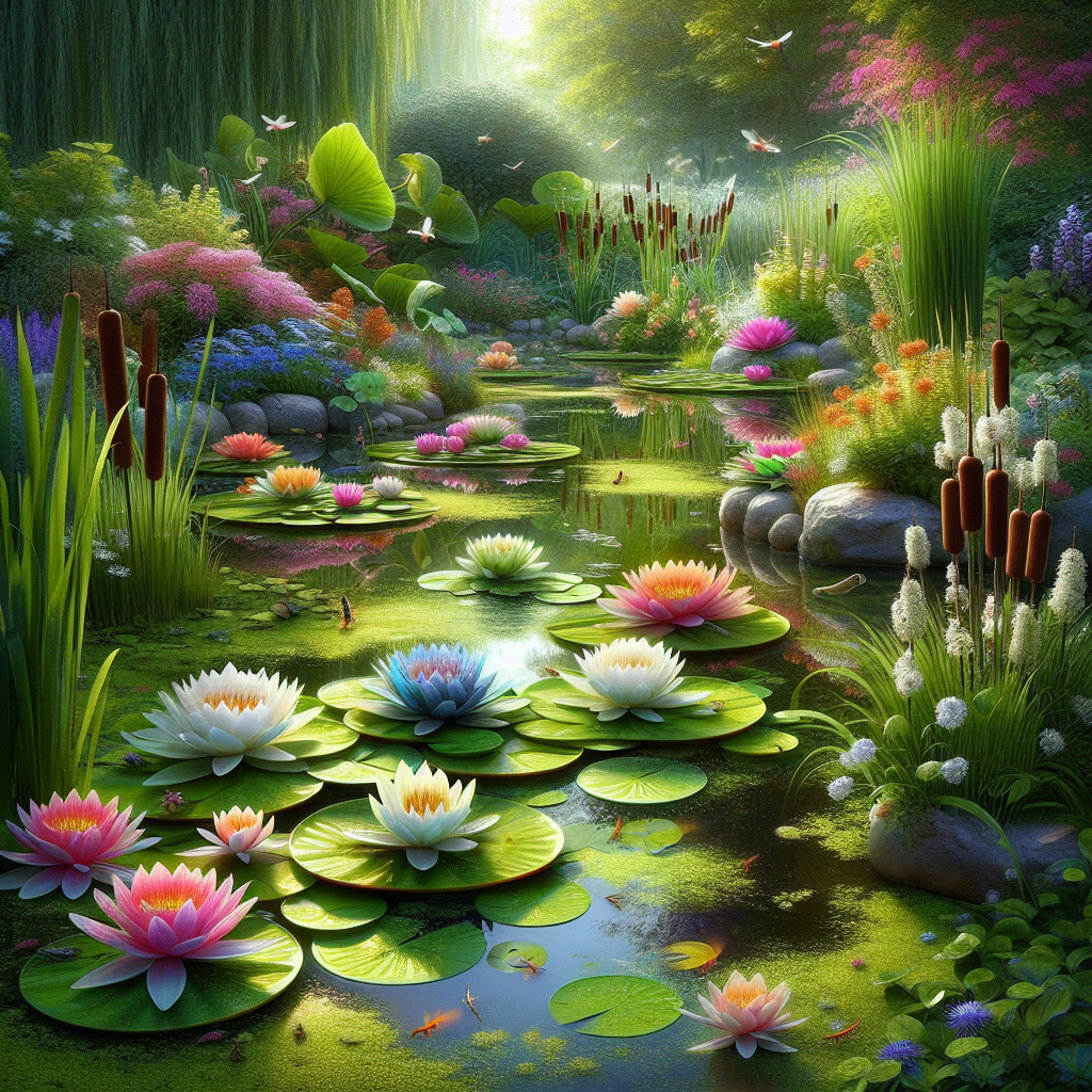 Creating a Serene Outdoor Space with the Best Aquatic Plants  