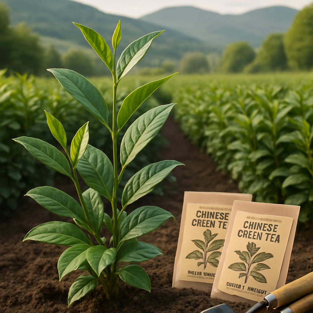 How to Grow Chinese Green Tea Plants from Camellia Sinensis Seeds: A Step-by-Step Guide  