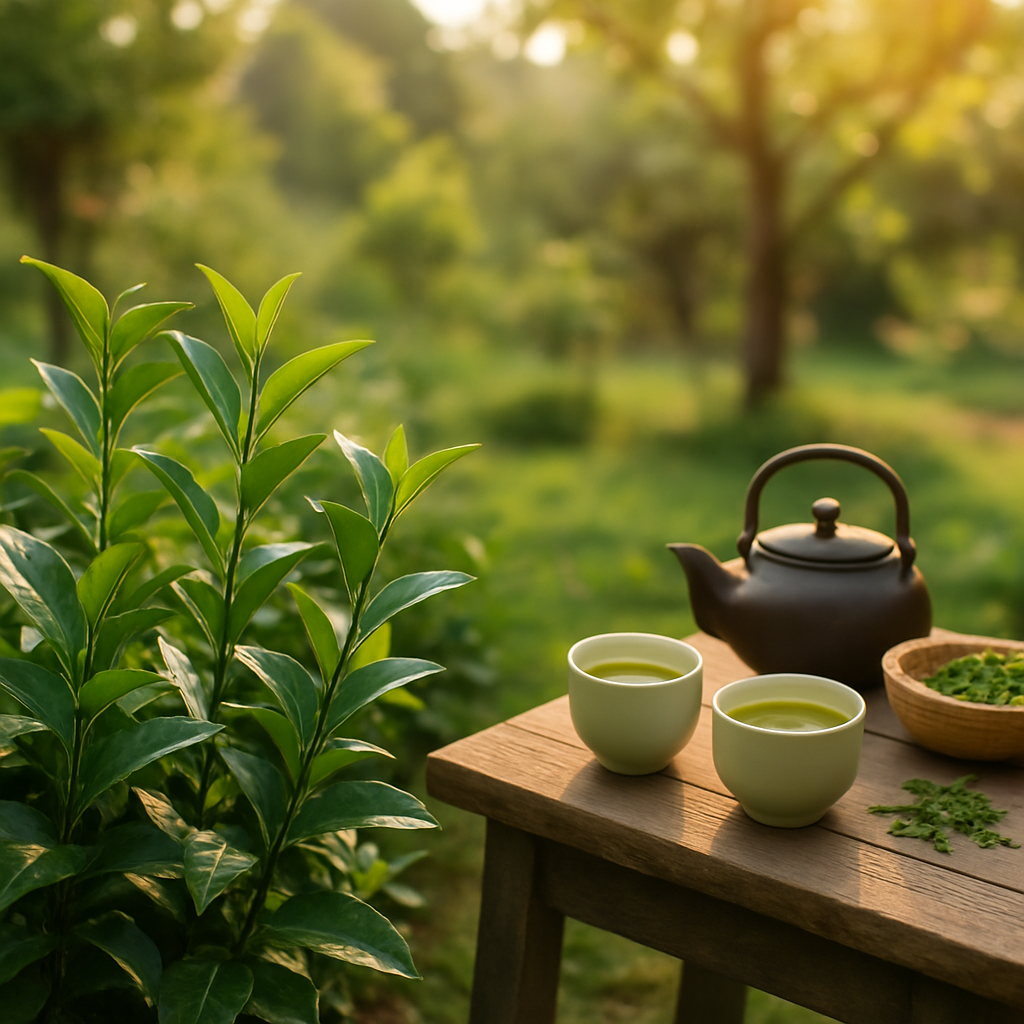 The Health Advantages of Homemade Green Tea from Camellia Sinensis Leaves  