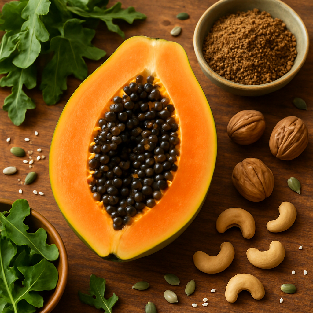 Unlocking the Nutritional Value of Papaya Seeds and Their Antioxidant Properties  