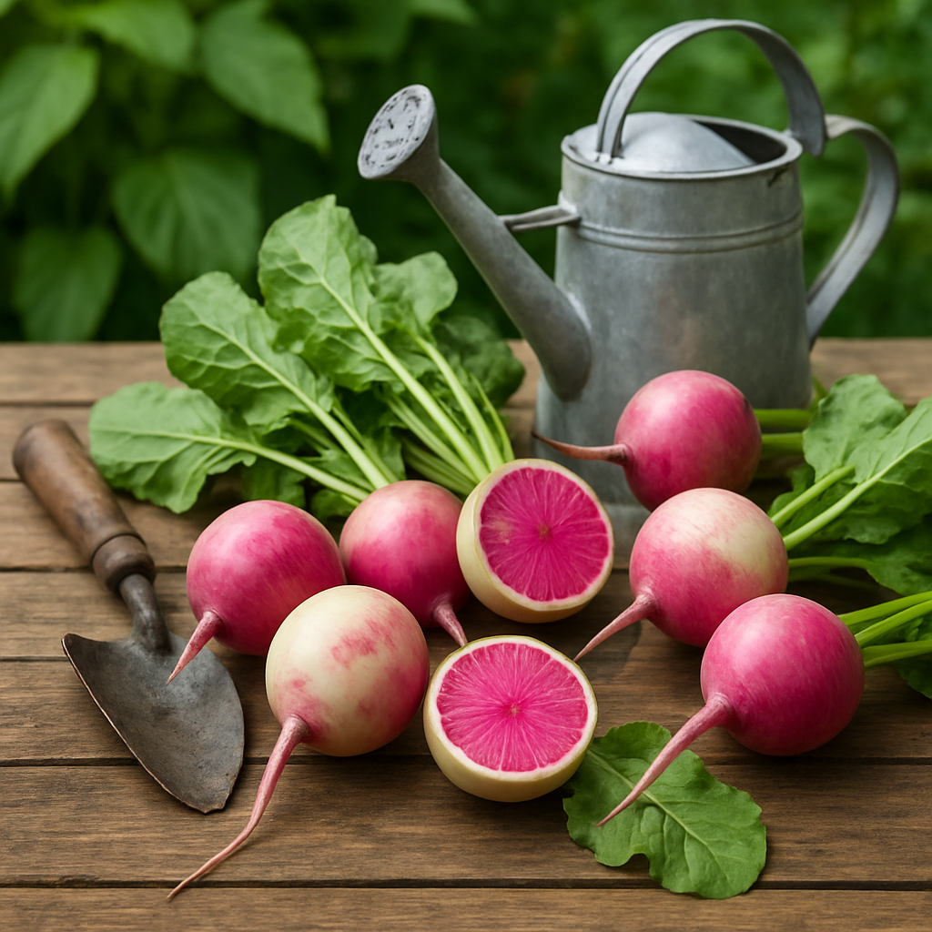 Caring for Watermelon Red Radishes for Maximum Flavor and Texture  