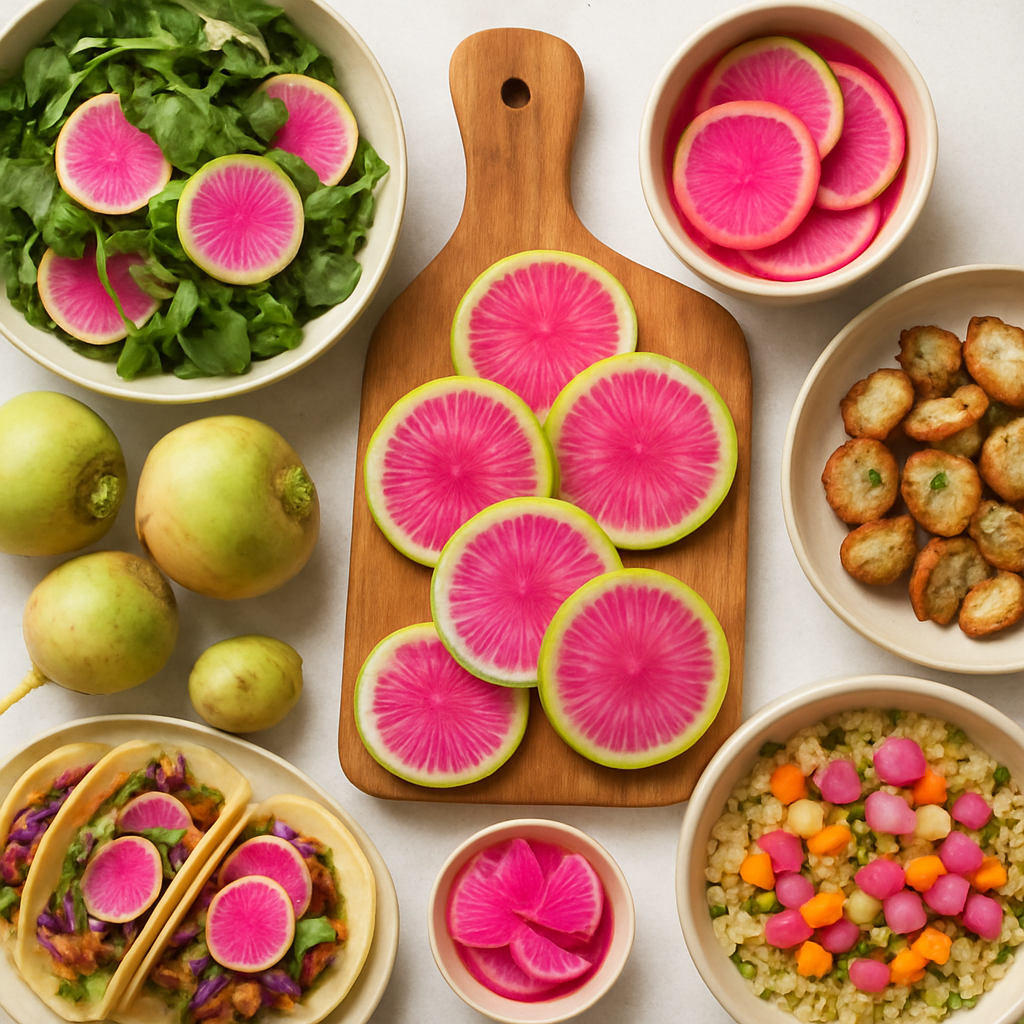 Creative Culinary Uses for Watermelon Red Radishes in Your Dishes
