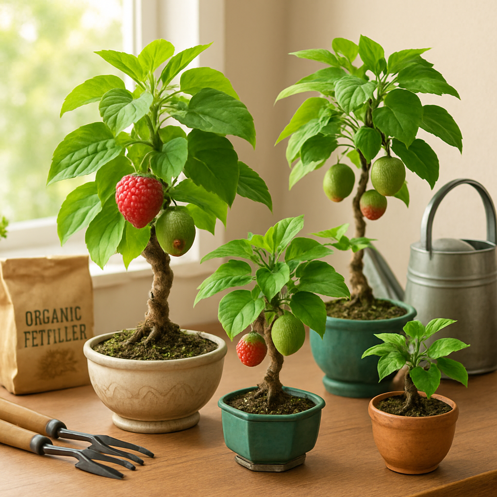 Essential Care Tips for Novice Gardeners Cultivating Strawberry Kiwi Bonsai Trees  