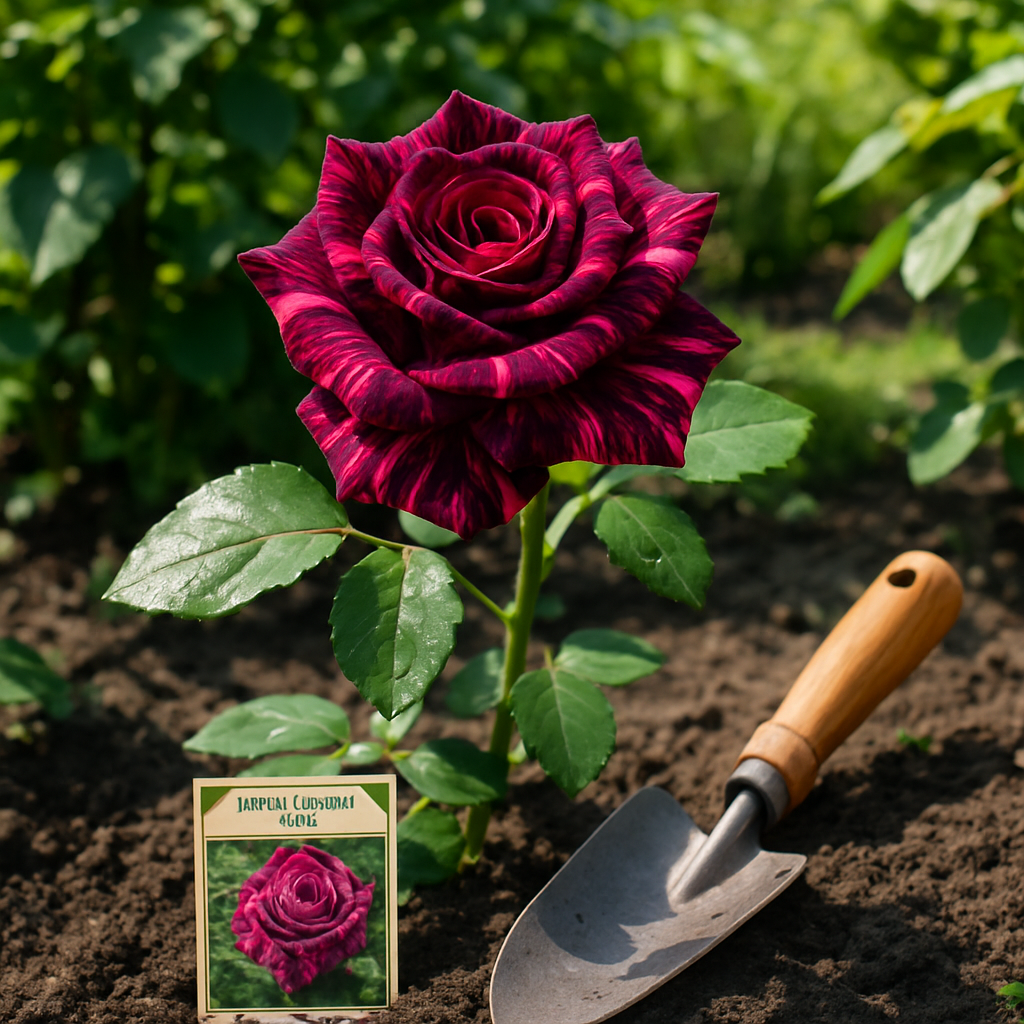 Essential Steps for Planting Black Dragon Rose Stripe Bush Seeds in Your Garden  