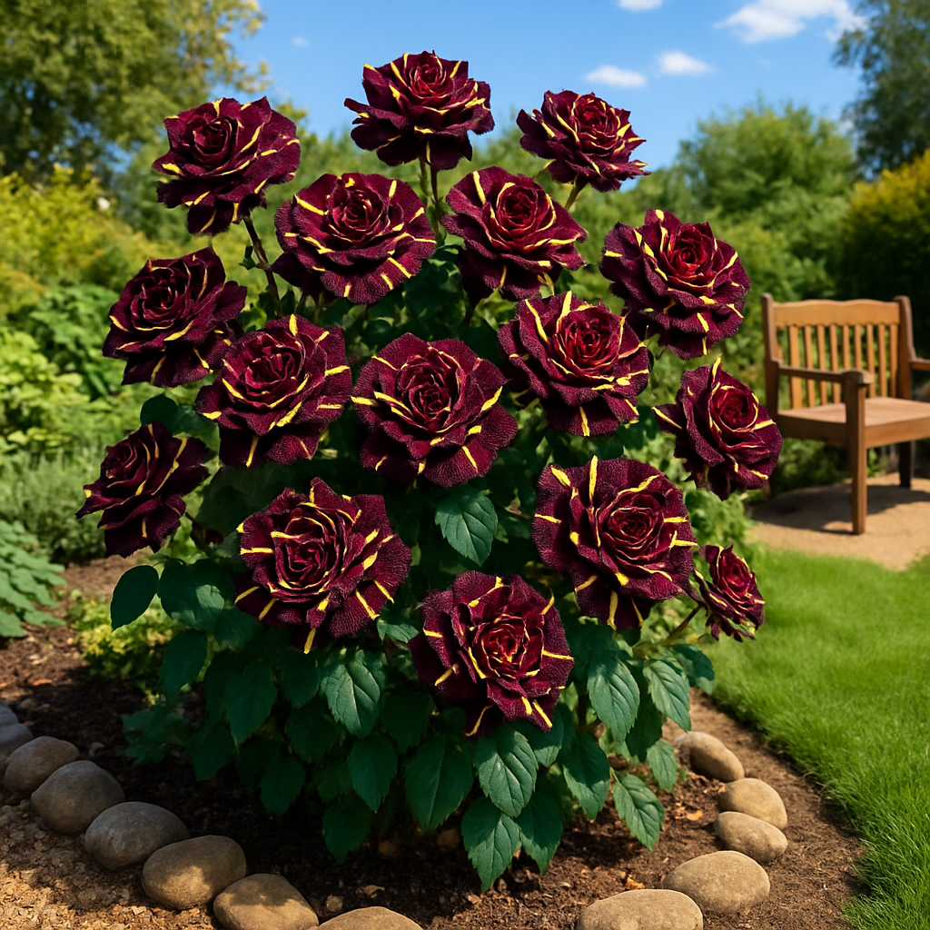 Nurturing Black Dragon Rose Stripe Seeds for Vibrant Blooms: Tips and Techniques  