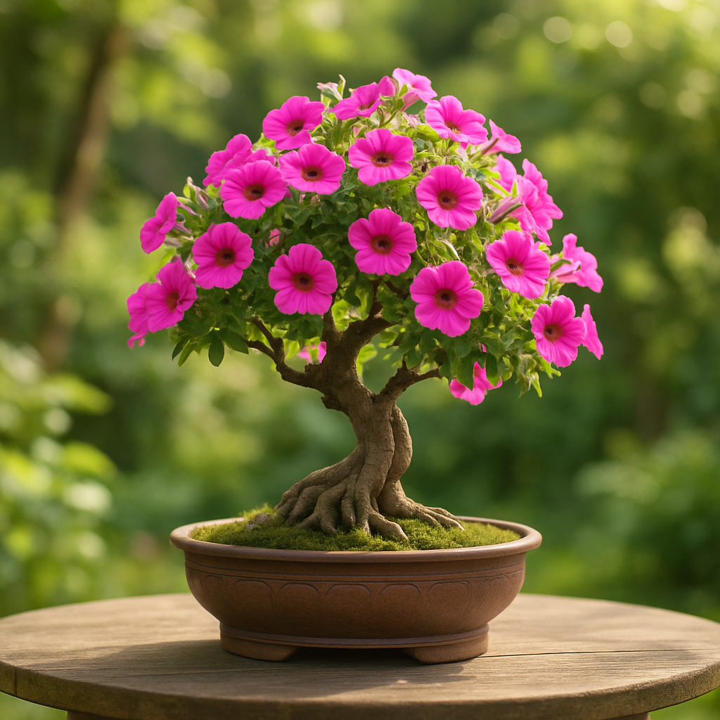 Understanding the Basics of Bonsai Cultivation for Petunia Flowers  
