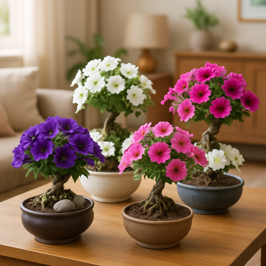 Elegant Indoor Gardening Ideas with Petunia Bonsai Seeds  
