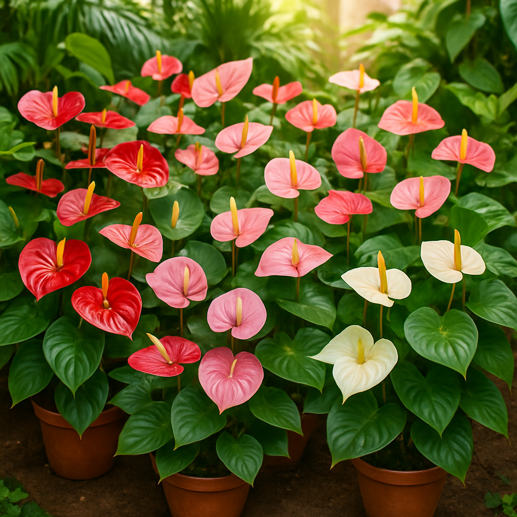 How to Grow Mixed Color Anthurium Seeds for Vibrant Gardens  