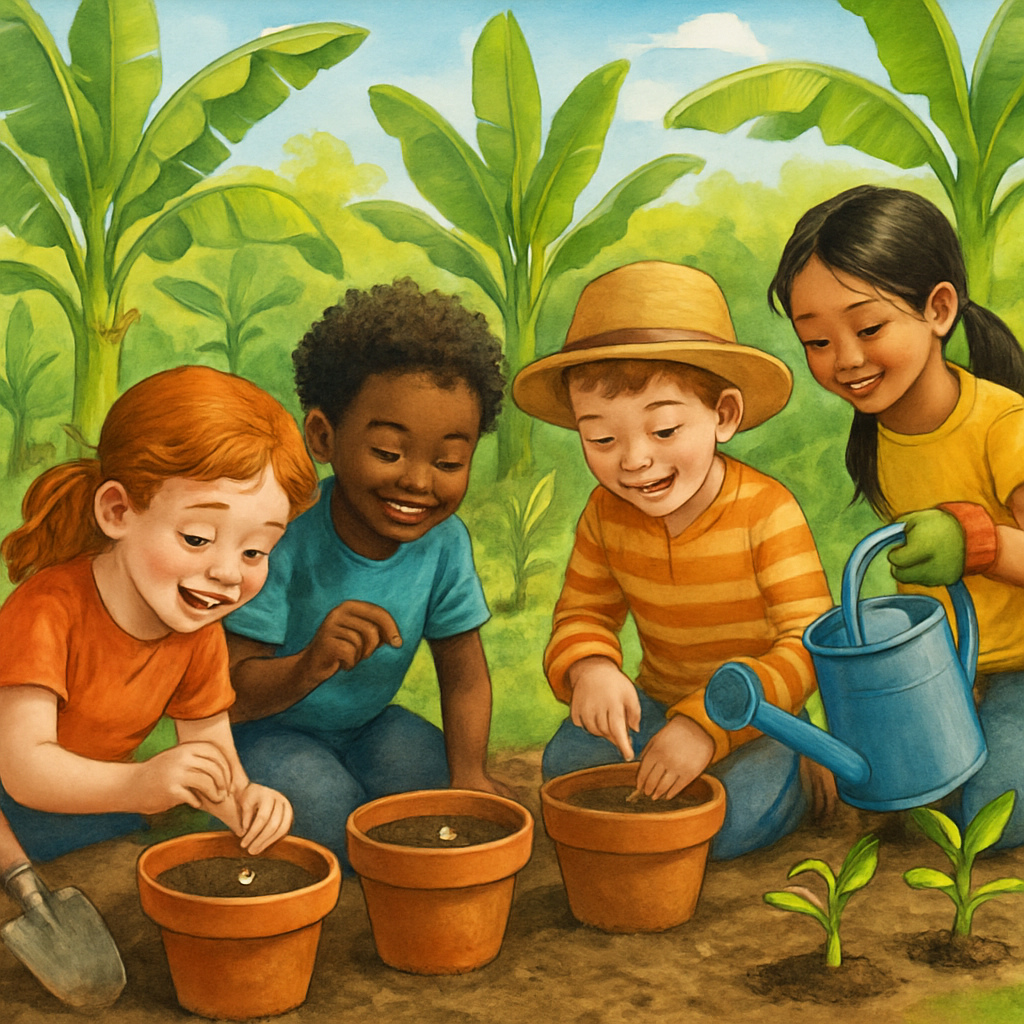 Engaging Kids in Educational Gardening Projects Using Banana Seeds Engaging Kids in Educational Gardening Projects Using Banana Seeds