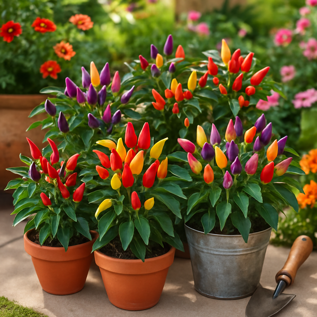 Creating a Stunning Visual Impact with Ornamental Chili Plants Creating a Stunning Visual Impact with Ornamental Chili Plants