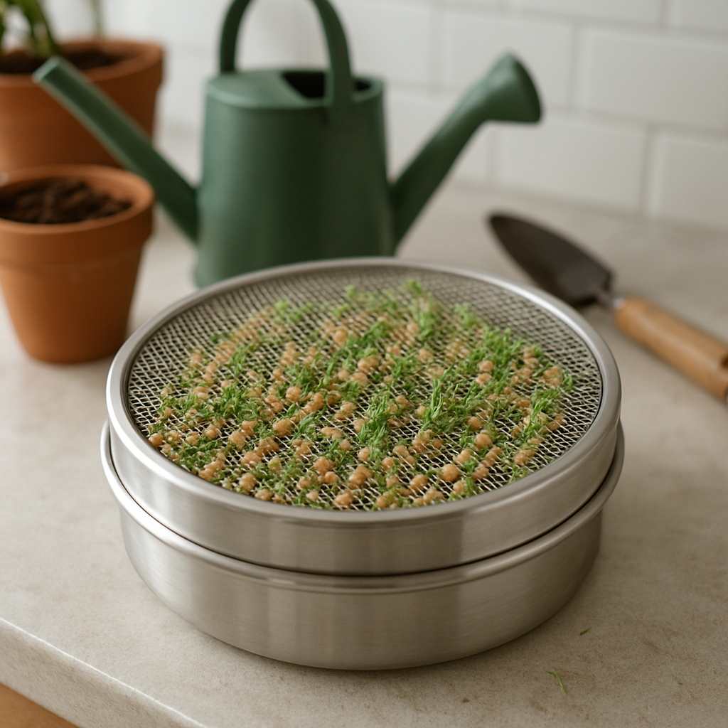 Key Features of the Best Stainless Steel Seed Sprouter Cover for Home Gardening  