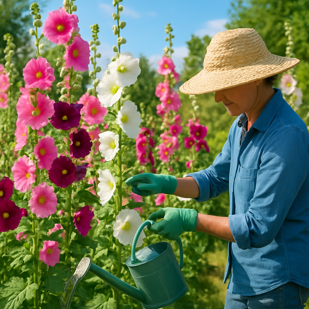 Tips for Caring for Easy-to-Grow Hollyhock Seeds  