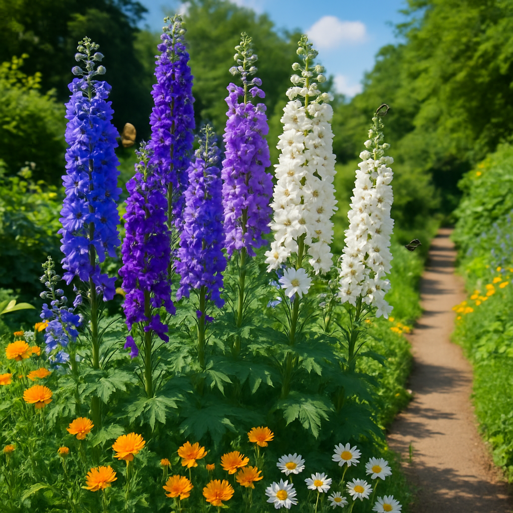 Designing Your Garden: Vibrant Garden Ideas with Delphinium Flower Varieties Designing Your Garden: Vibrant Garden Ideas with Delphinium Flower Varieties