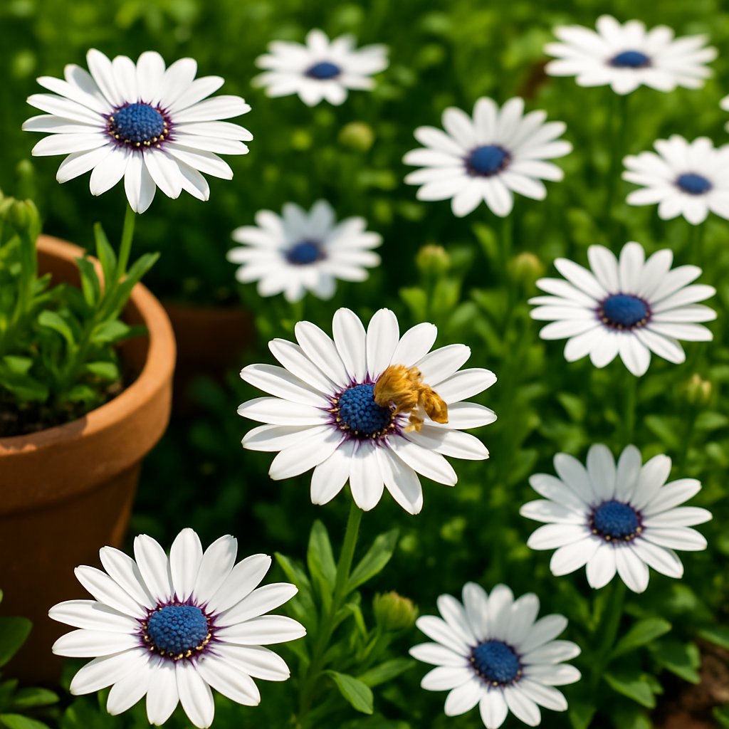 Easy Flowers to Cultivate for Beginner Gardeners: Why African Blue Eyed Daisies Are Ideal  