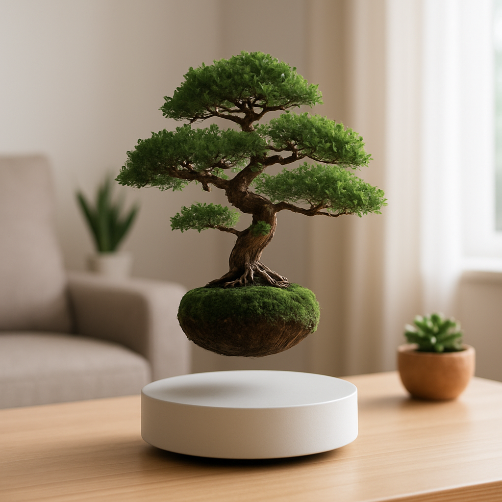 Enhancing Indoor Gardening: The Innovative Design of the Air Bonsai Tree Pot  