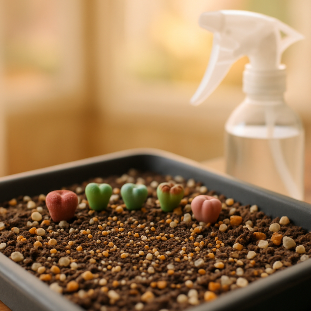 How to Grow Lithops from Cactus Seeds for Beginners: A Step-by-Step Guide  