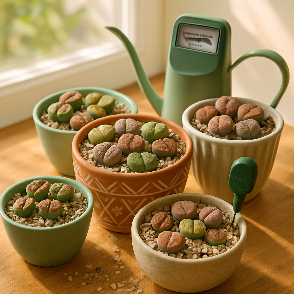 Caring for Lithops: Nurturing Living Stones in Various Environments  
