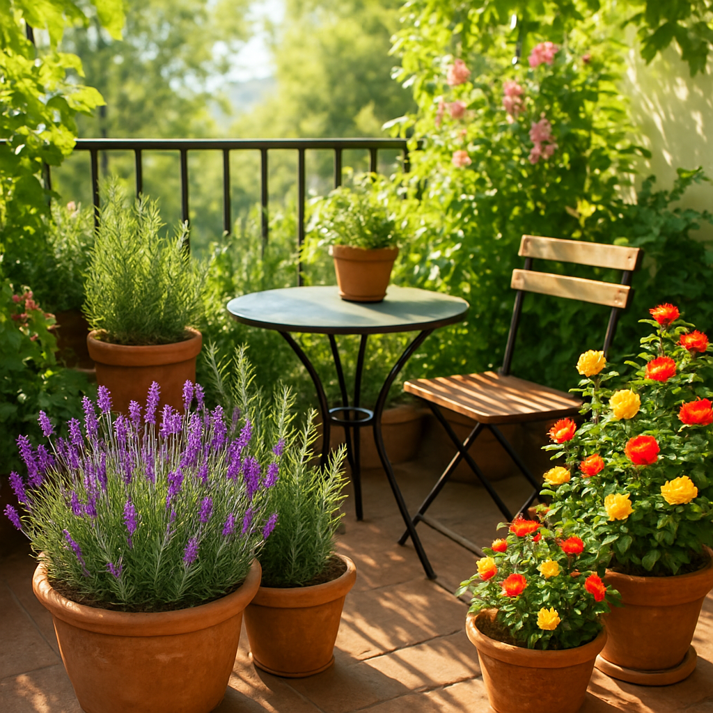 Easy-to-Grow Aromatic Plants for Balconies: Transforming Urban Spaces into Green Retreats  
